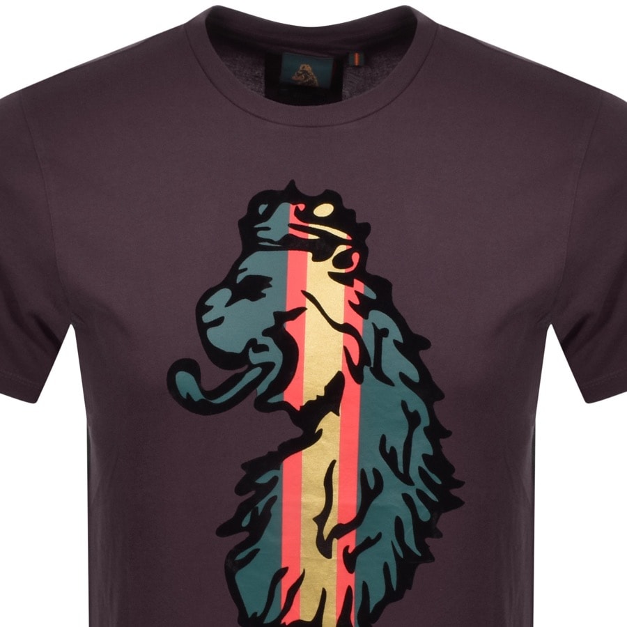 Alternative Image for ProductLuke 1977 Strion Short Sleeved T Shirt Purple2
